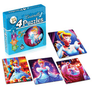 Cinderella 4 in 1 Puzzle for Kids