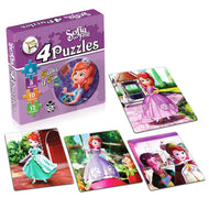 Sofia 4 in 1 Puzzle for Kids