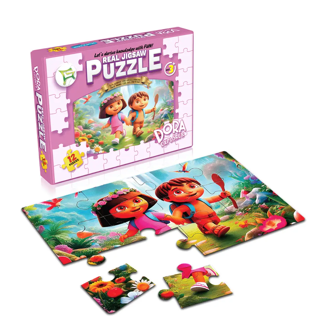 Dora Real Jigsaw Puzzle for Kids