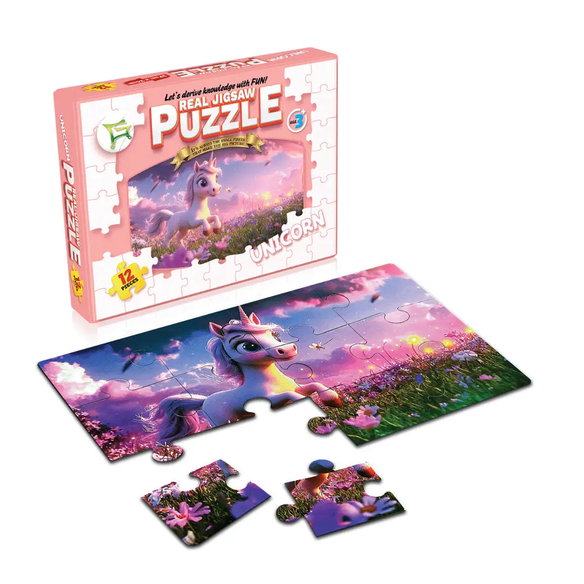 Unicorn Real Jigsaw Puzzle for Kids