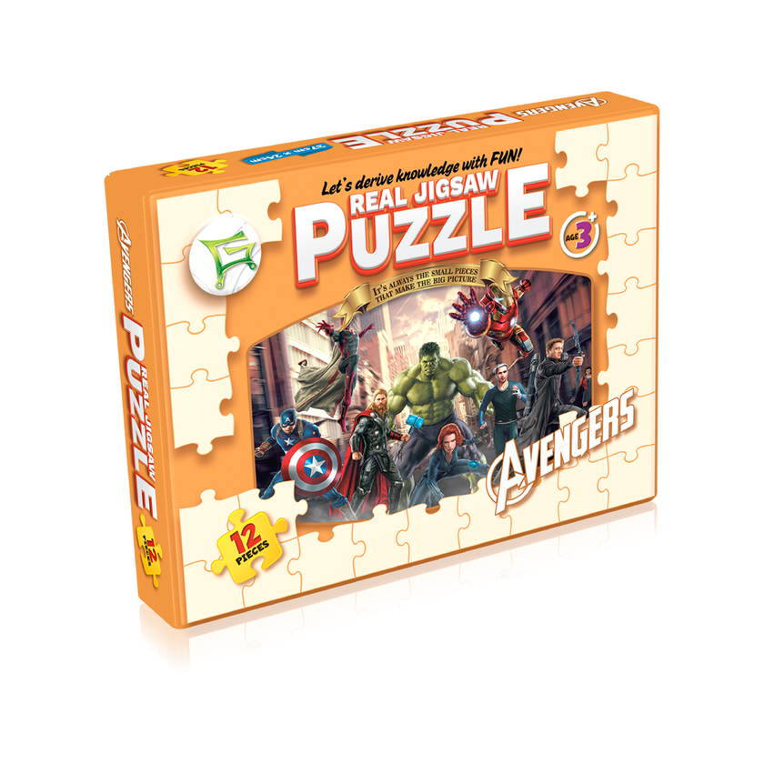 Avengers Real Jigsaw Puzzle for Kids