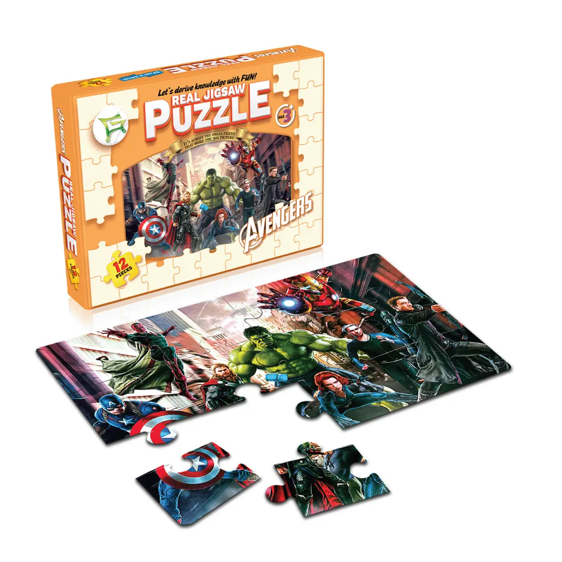 Avengers Real Jigsaw Puzzle for Kids