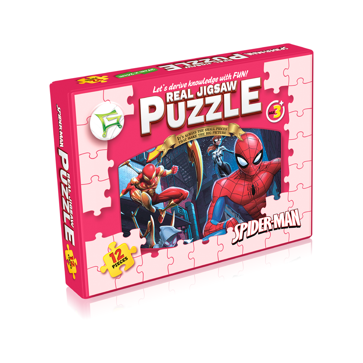 Spider Man Real Jigsaw Puzzle for Kids