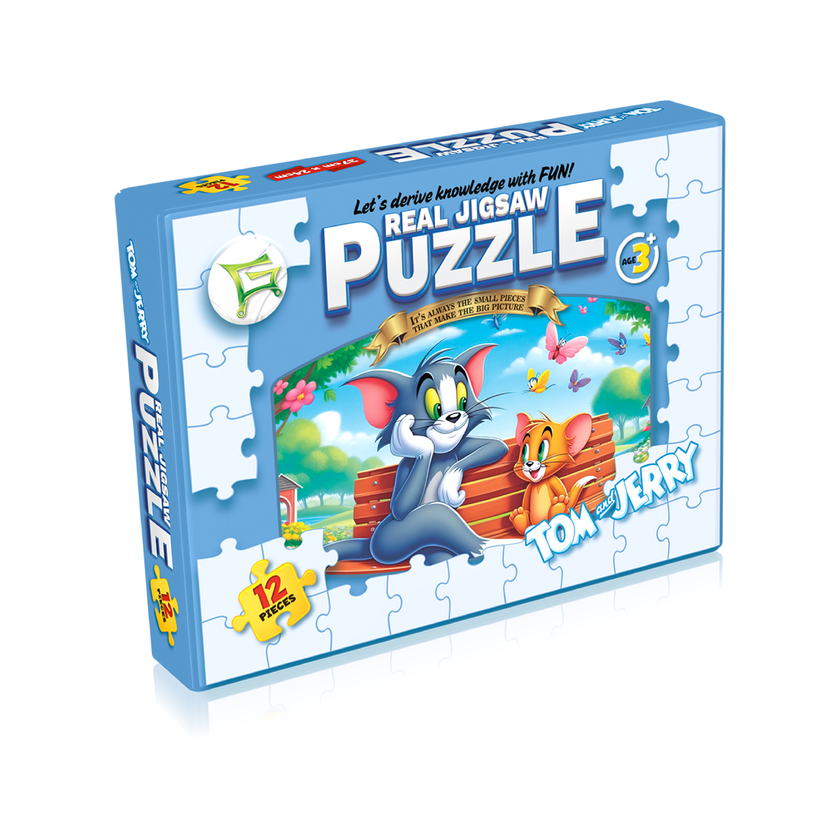 Tom & Jerry Real Jigsaw Puzzle for Kids