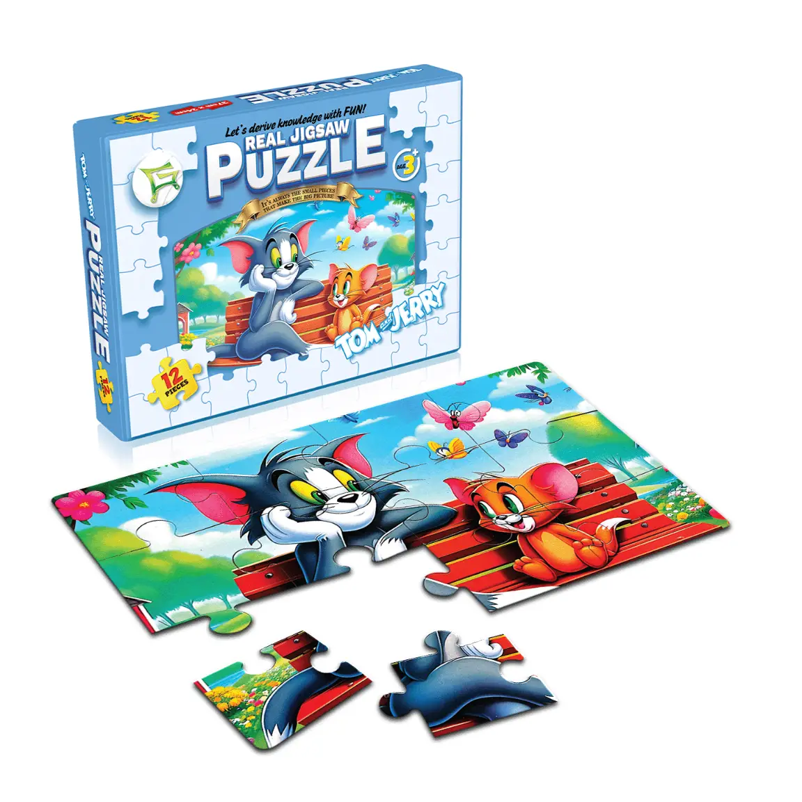 Tom & Jerry Real Jigsaw Puzzle for Kids