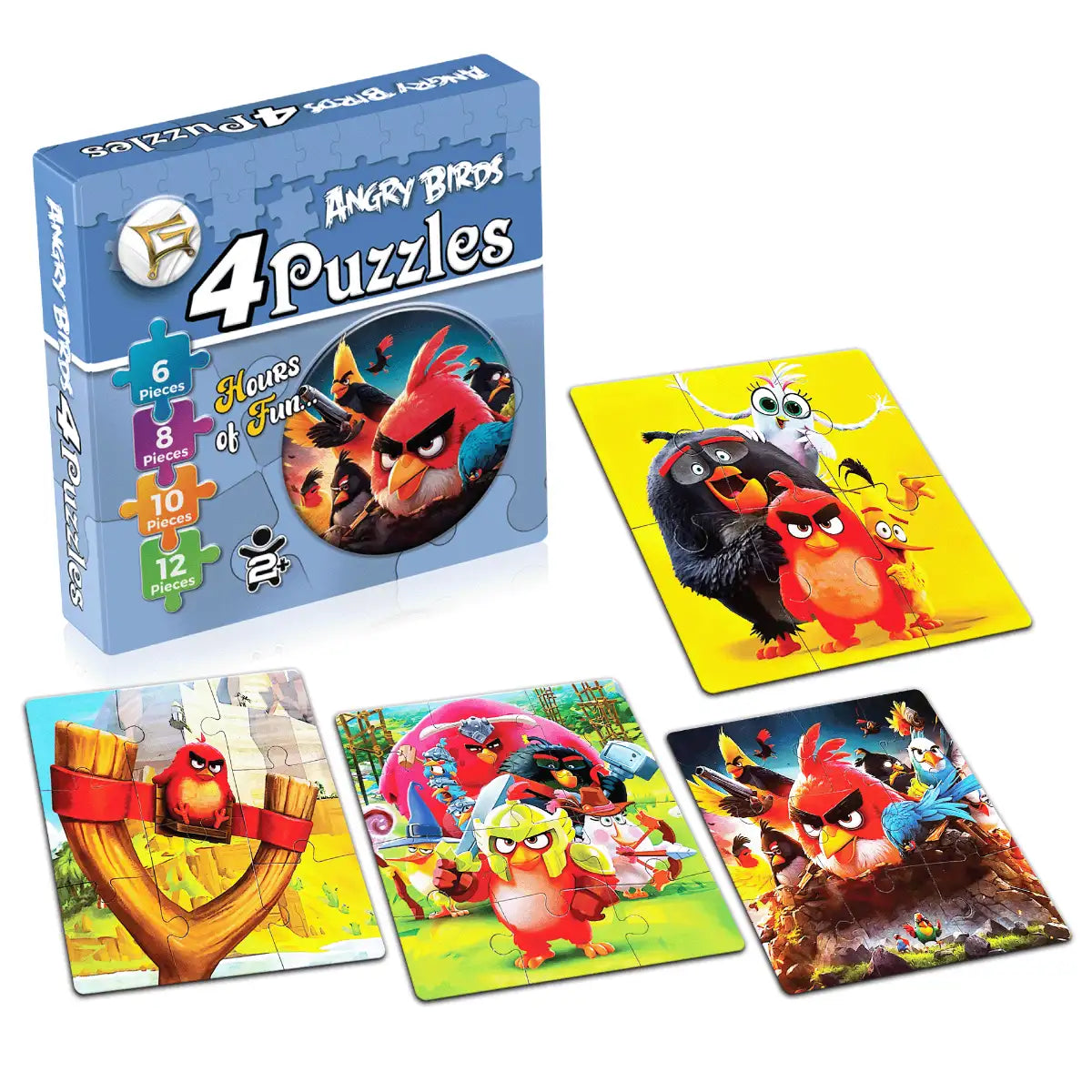 Angry Birds 4 in 1 Puzzle for Kids