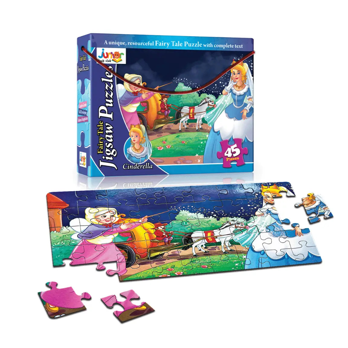Cinderella Fairy Tale Jigsaw Puzzle for Kids