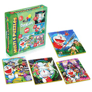 Doraemon Multi 4 in 1 Puzzle for Kids