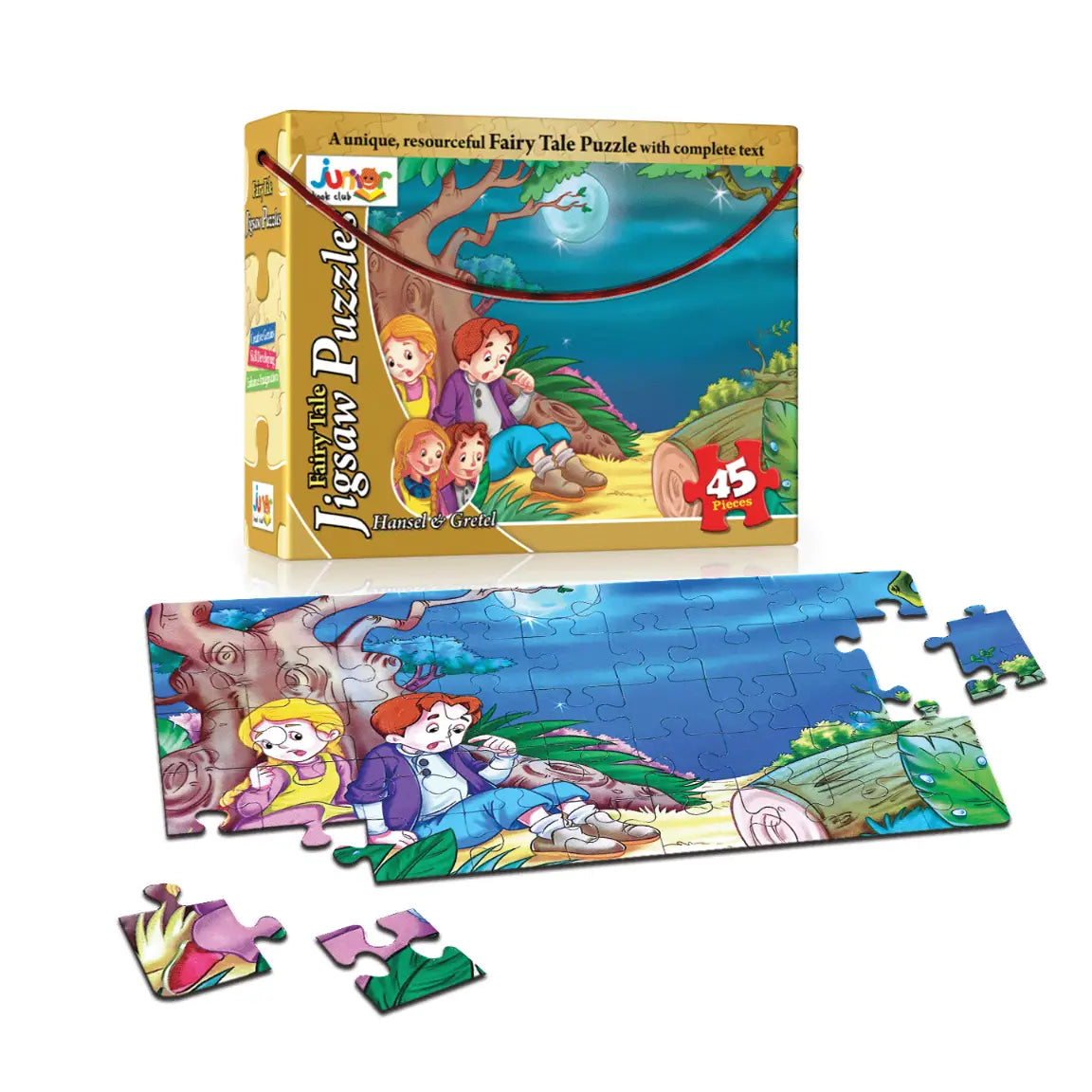 Hansel & Gretel Fairy Tale Jigsaw Puzzle for Kids