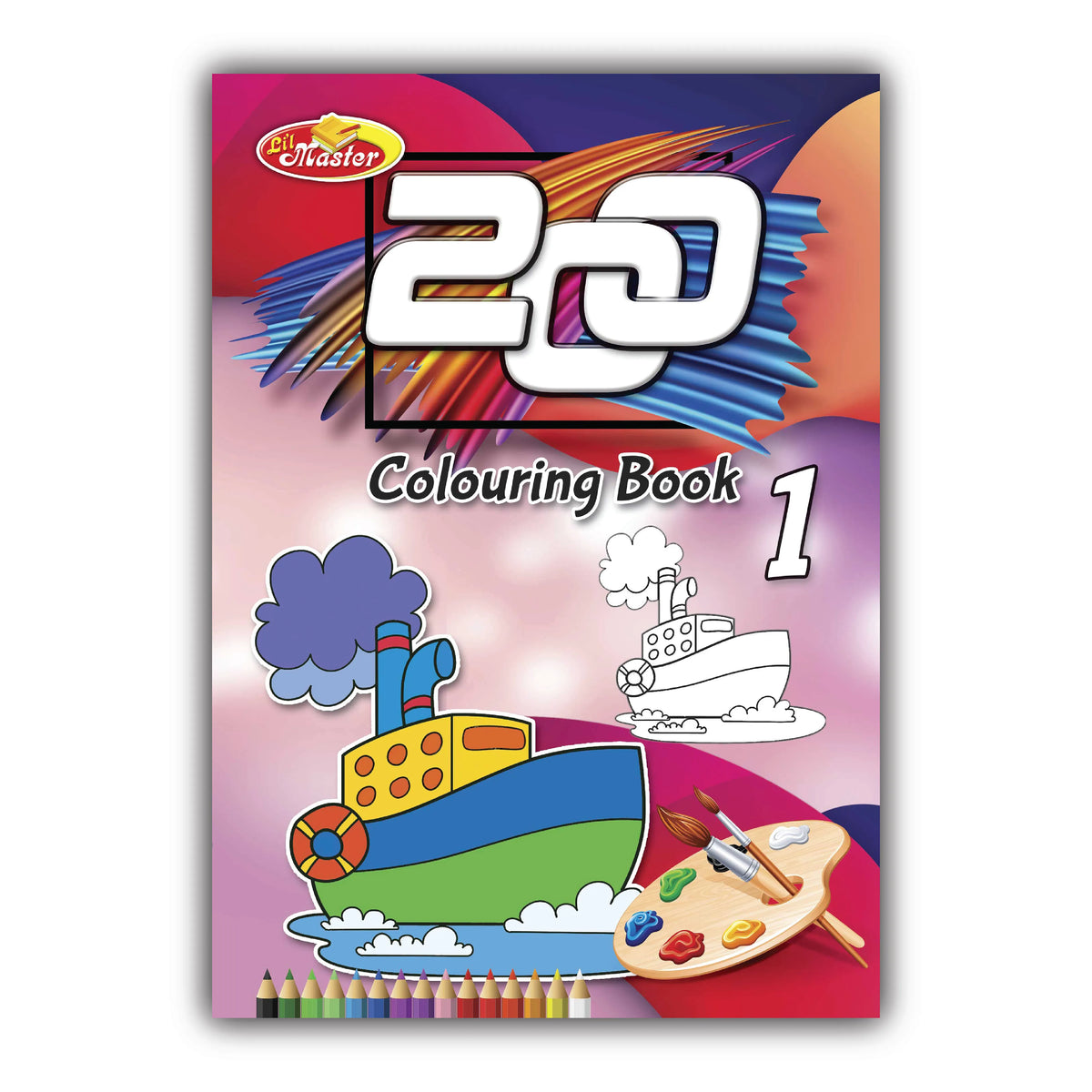 The Coloring Adventure 200 Coloring Book 1