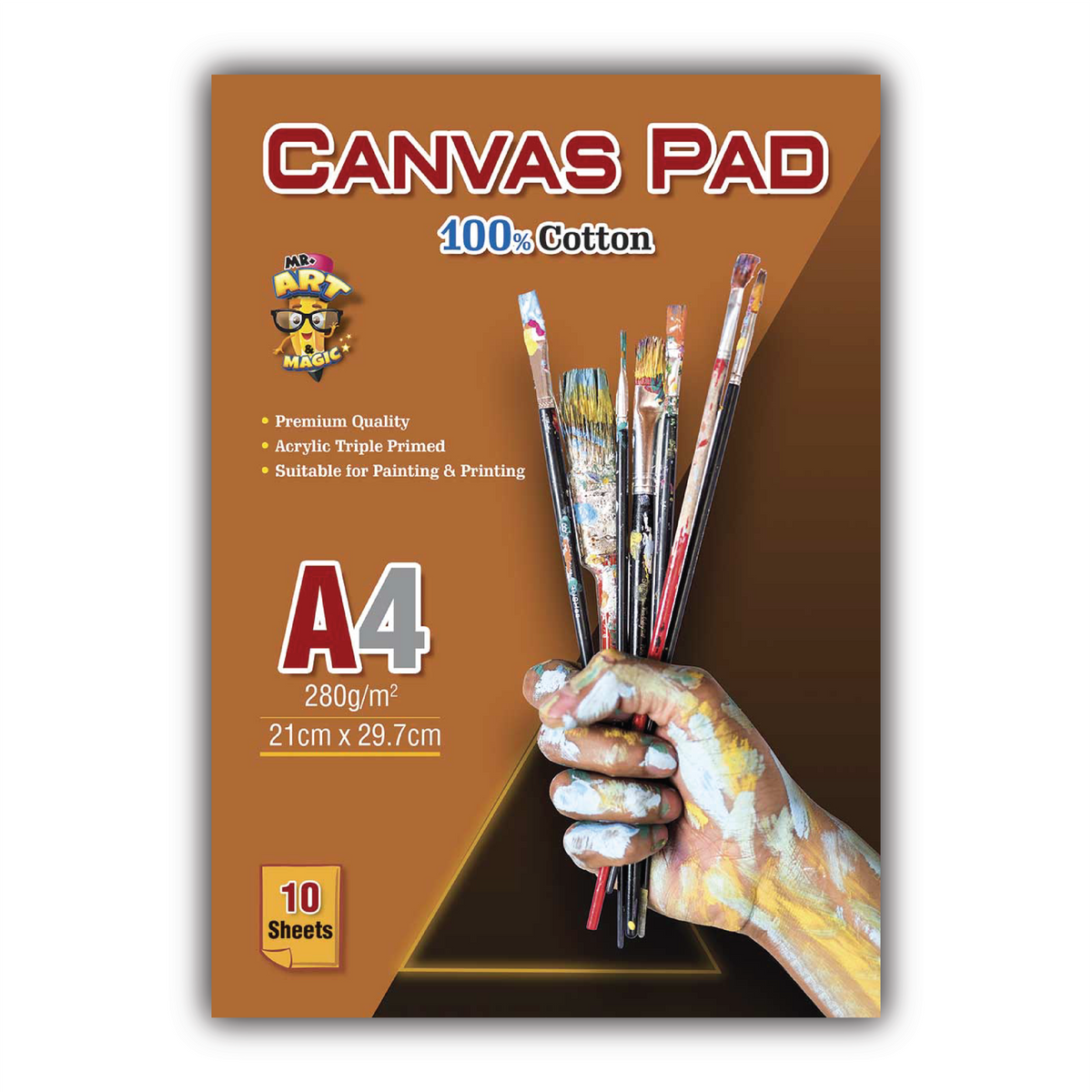 Artistic A4 Canvas Pad