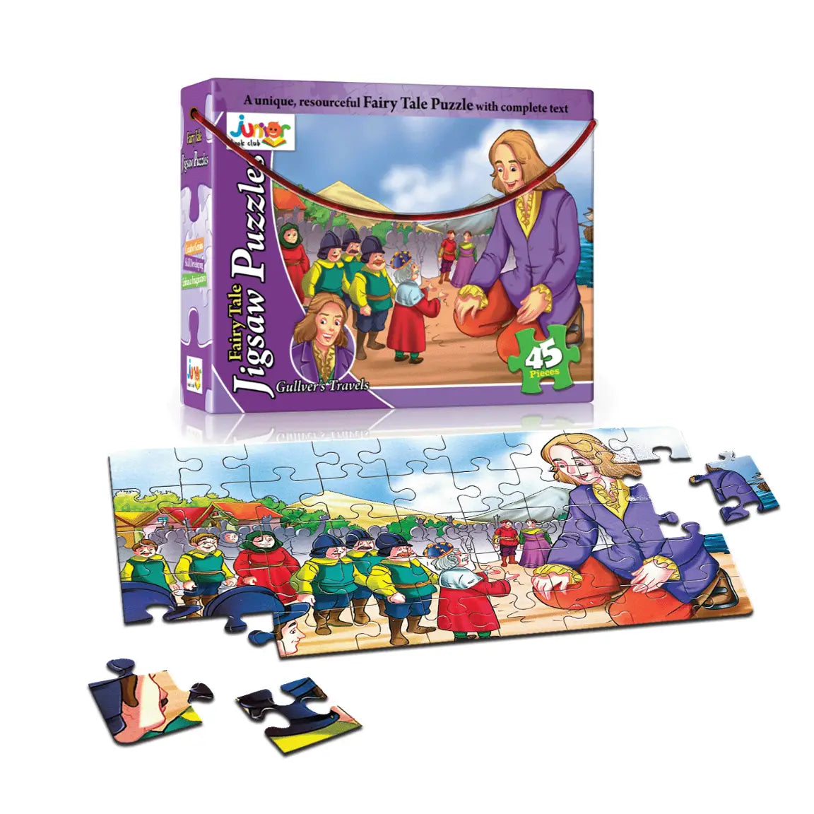 Gulliver's Travels Fairy Tale Jigsaw Puzzle for Kids
