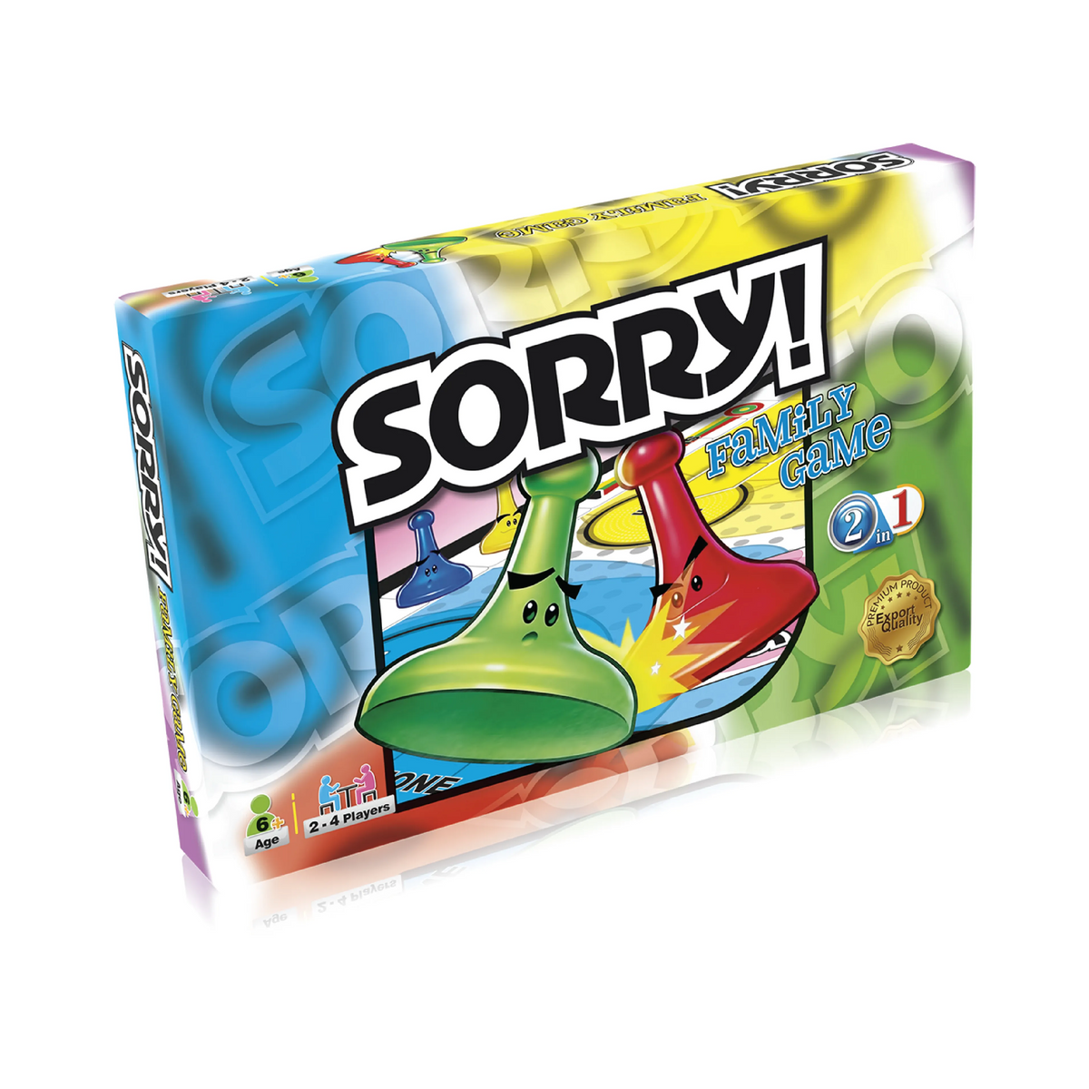 Sorry “2 in 1” Wooden Board Game