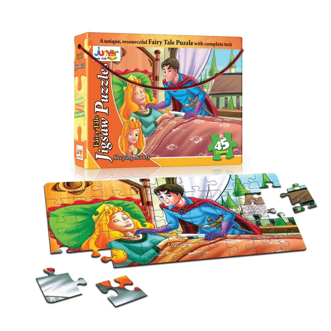 Sleeping Beauty Fairy Tale Jigsaw Puzzle for Kids