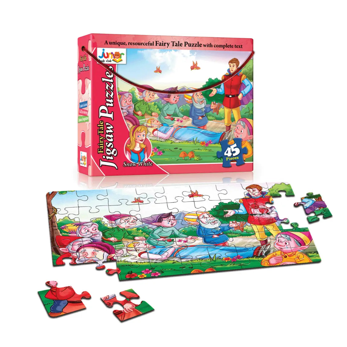 Snow White Fairy Tale Jigsaw Puzzle for Kids