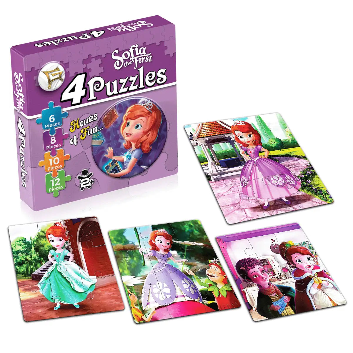 Sofia 4 in 1 Puzzle for Kids