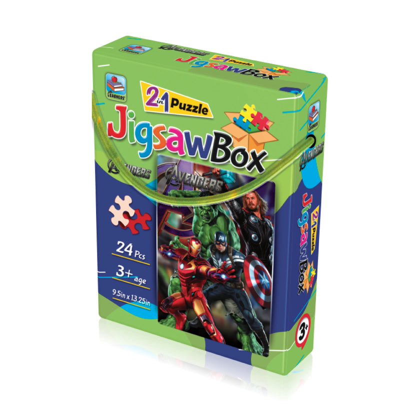 Avengers 2 in 1 Jigsaw Puzzle for Kids