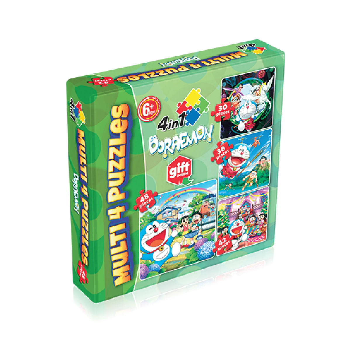 Doraemon Multi 4 in 1 Jigsaw Puzzle for Kids