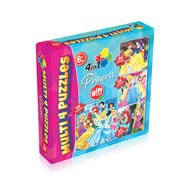 Princess Multi 4 in 1 Puzzle for Kids