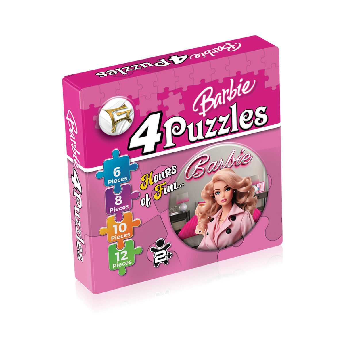 Barbie 4 in 1 Jigsaw Puzzle for Kids