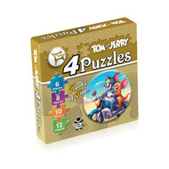 Tom & Jerry 4 in 1 Puzzle for Kids