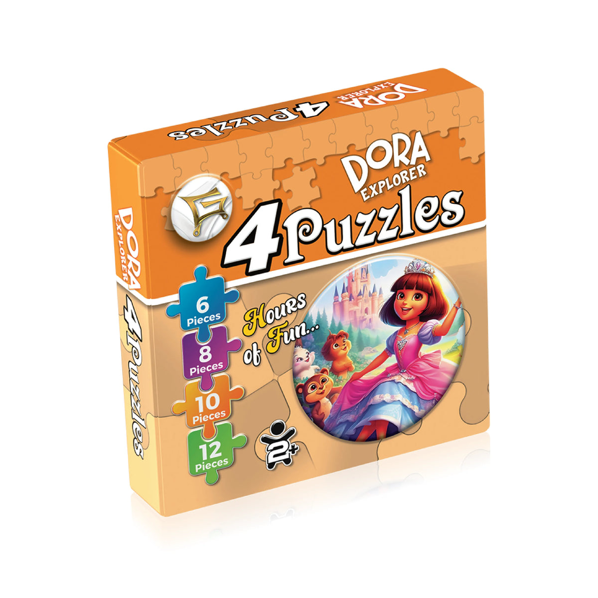 Dora the Explorer 4 in 1 Jigsaw Puzzle for Kids
