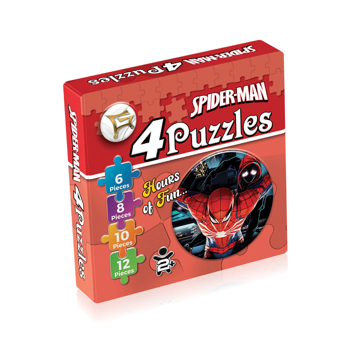 Spider Man 4 in 1 Jigsaw Puzzle for Kids