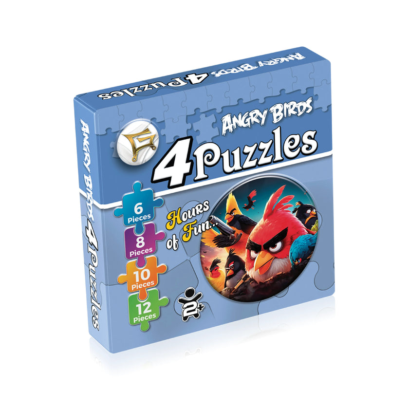 Angry Birds 4 in 1 Puzzle for Kids