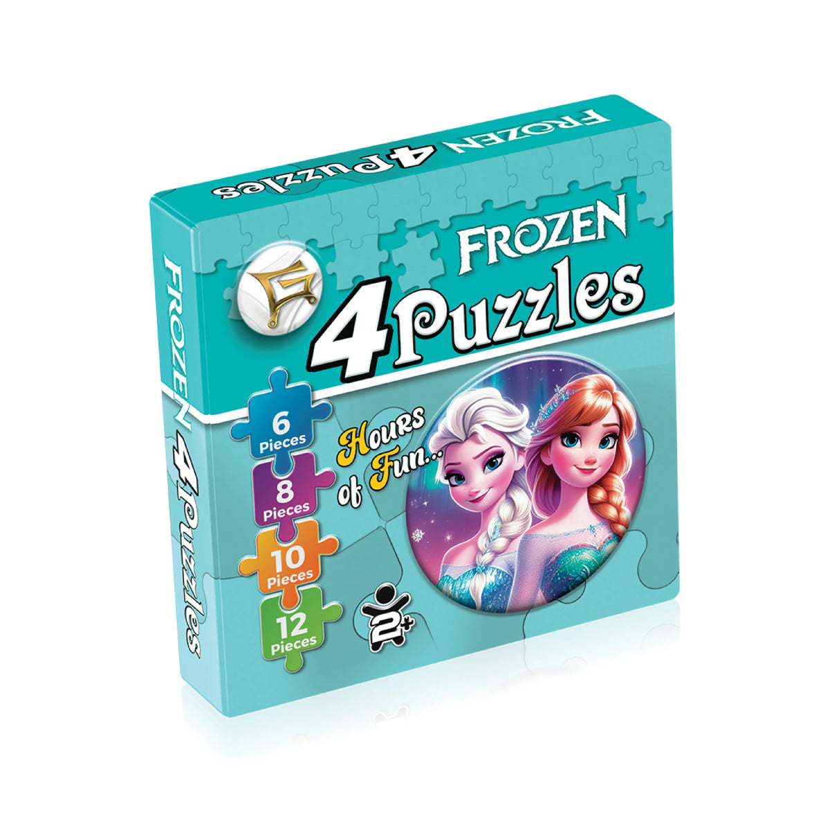 Frozen 4 in 1 Puzzle for Kids