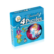 Cinderella 4 in 1 Puzzle for Kids