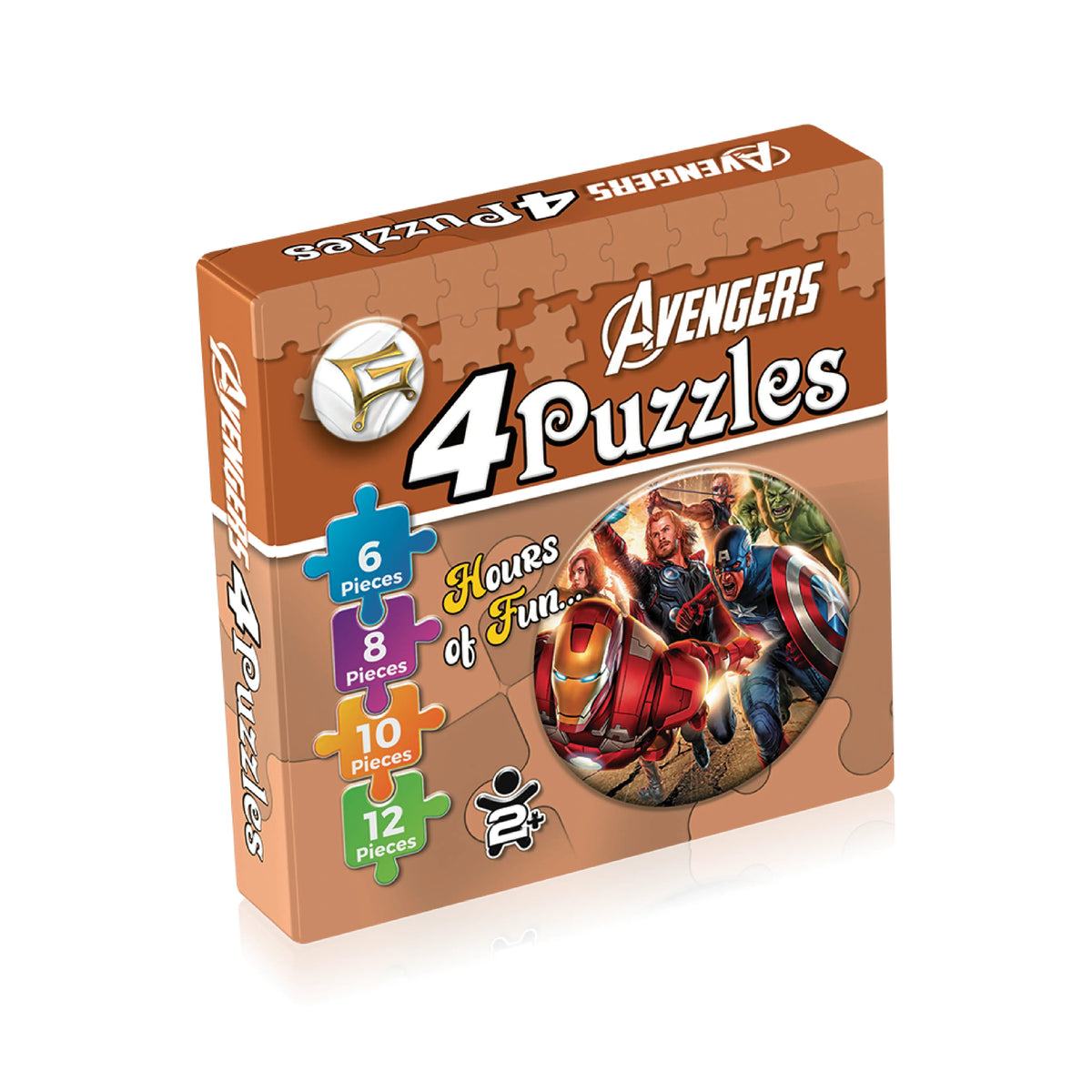 Avengers 4 in 1 Jigsaw Puzzle for Kids