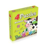 Animals 4 in 1 Puzzle for Kids
