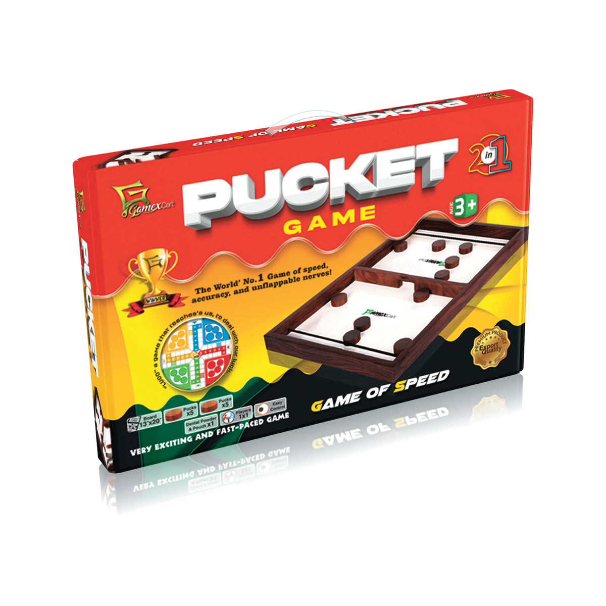 Pucket Game 2 in 1 - Medium