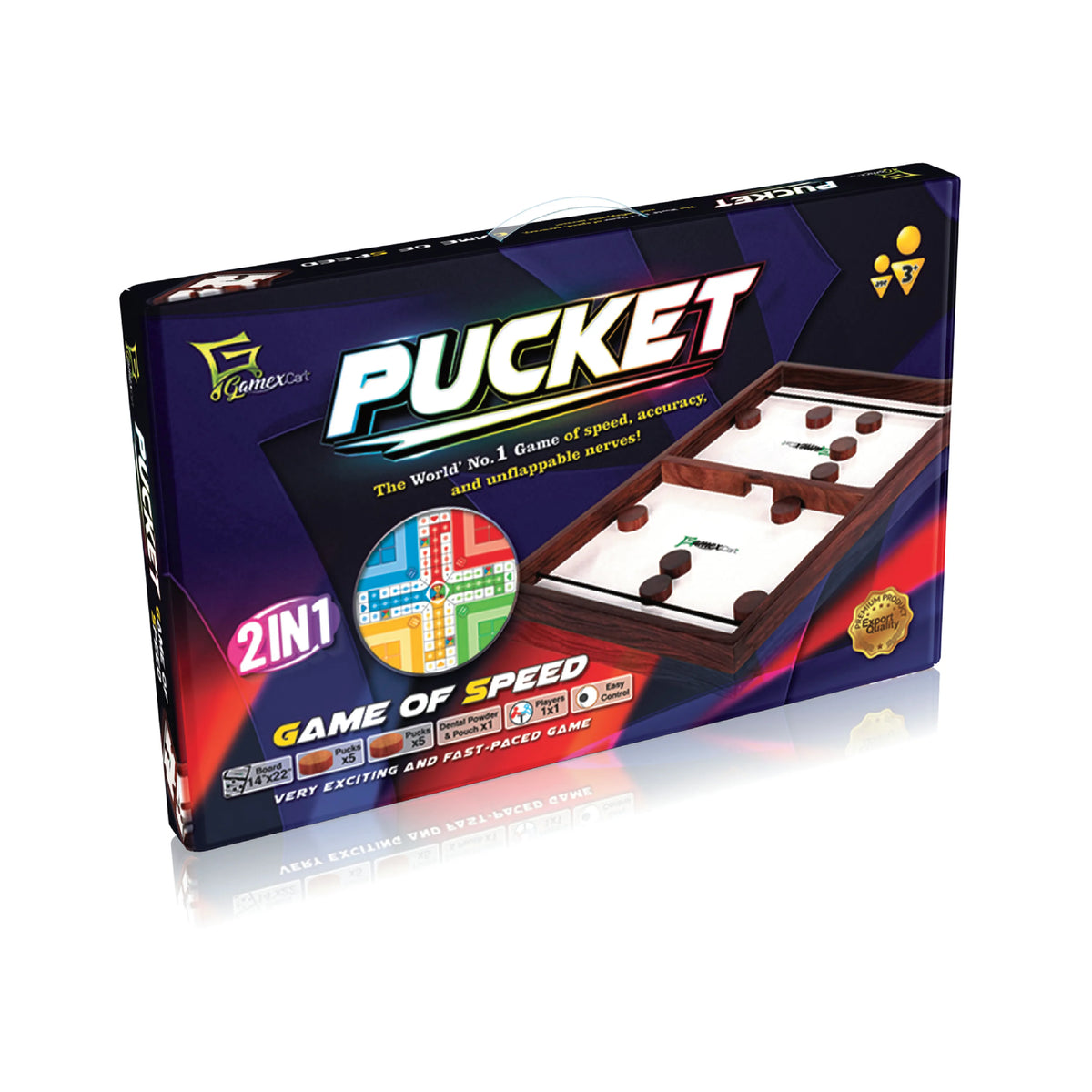 Pucket Game 2 in 1 - Large