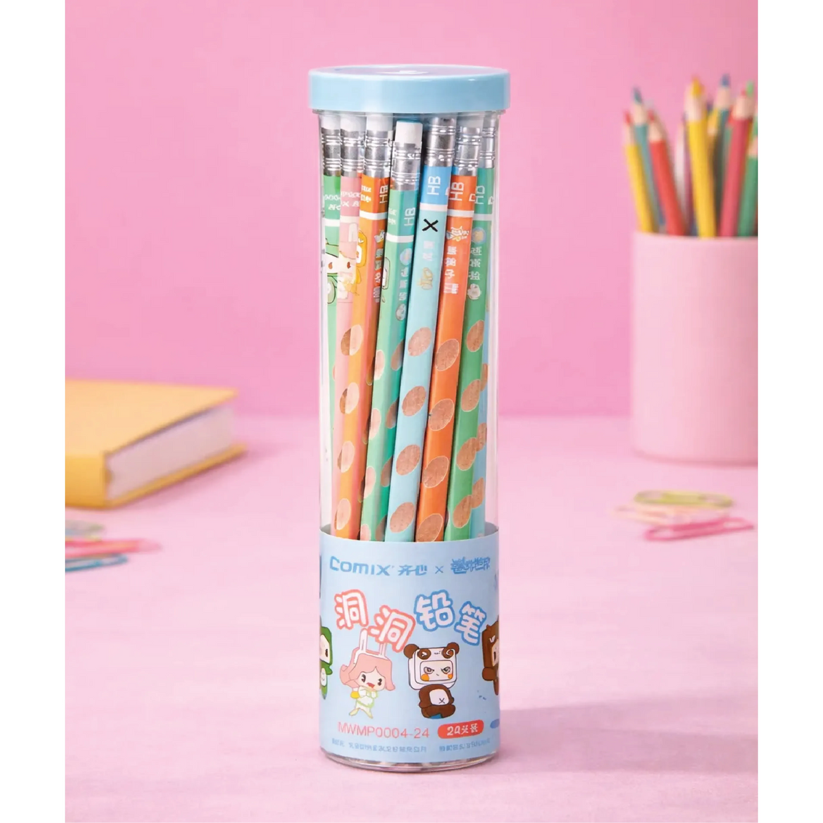12 graphite pencils