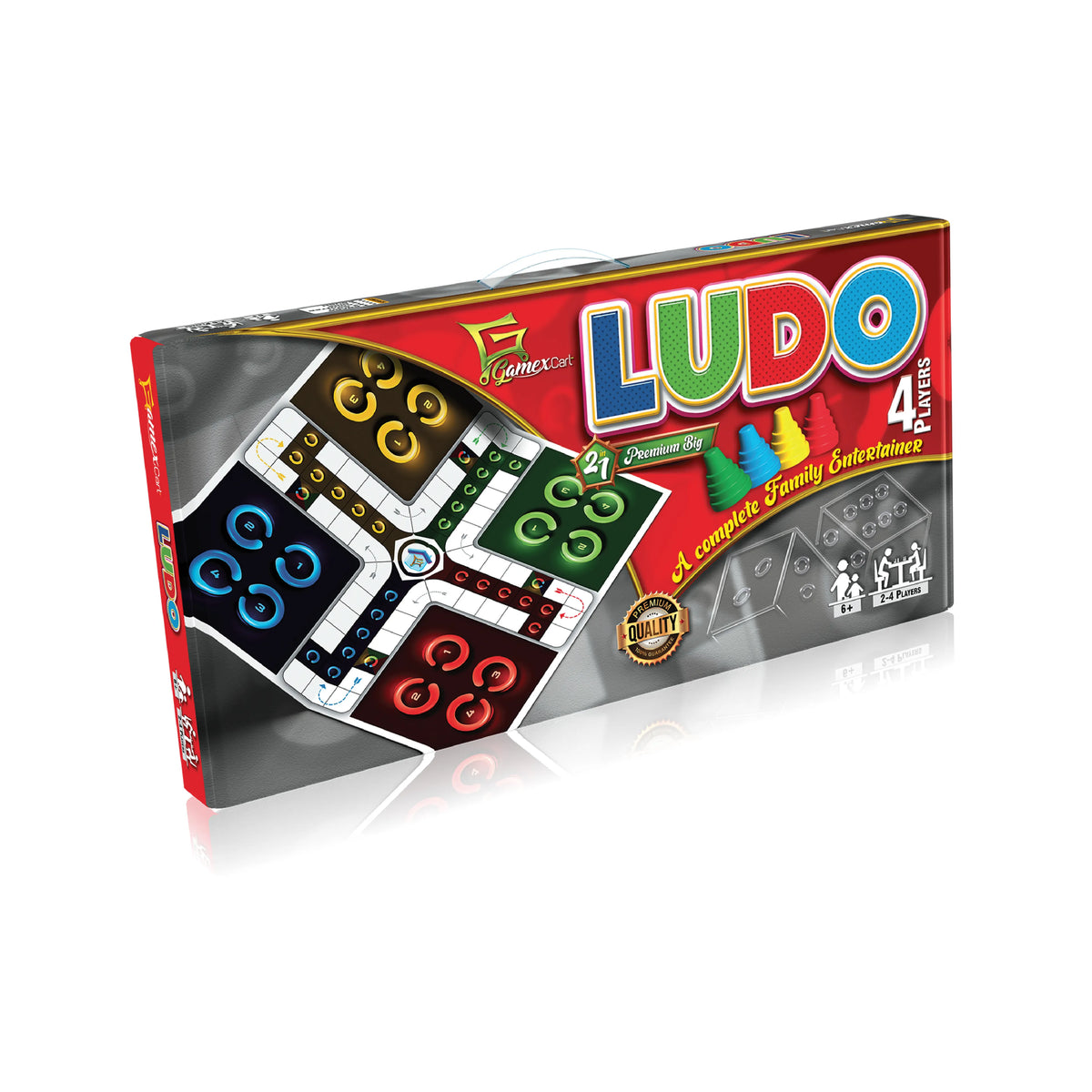 Portable Ludo Board Game X Large Edition 1, buy online in Pakistan